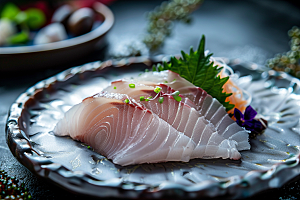 日料生鱼片高清美食摄影图