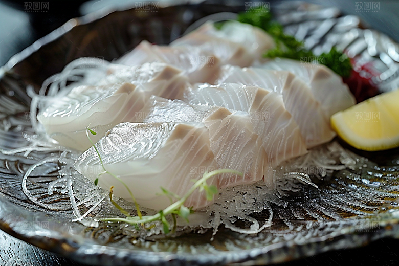 日料生鱼片美味刺身摄影图