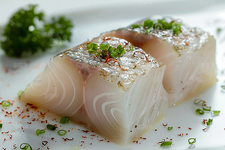 日料生鱼片冰箱美食摄影图