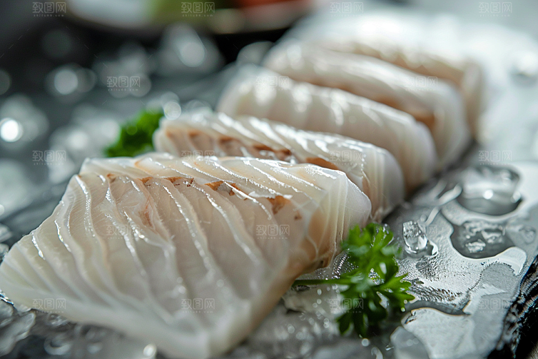日料生鱼片刺身美味摄影图