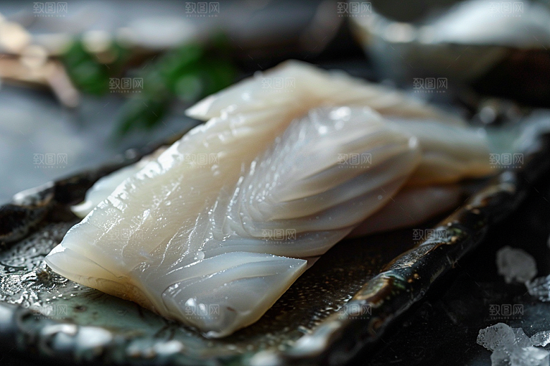 日料生鱼片食材美味摄影图