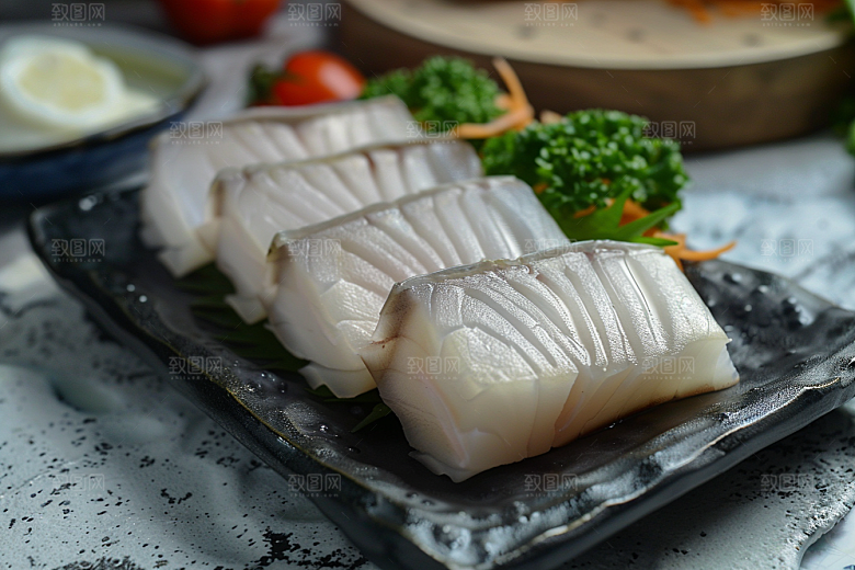 日料生鱼片海鲜美味摄影图