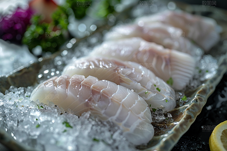 日料生鱼片高清新鲜摄影图