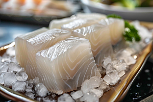 日料生鱼片食材美味摄影图