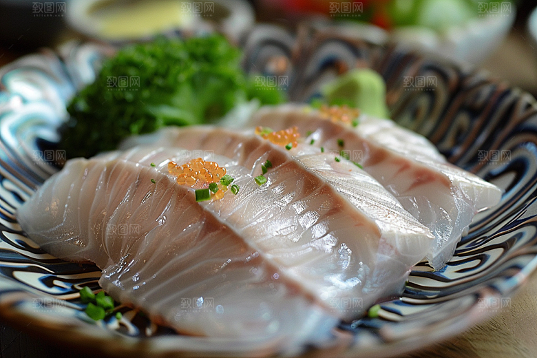 日料生鱼片冰箱高清摄影图