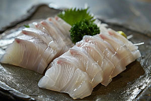 日料生鱼片美味海鲜摄影图