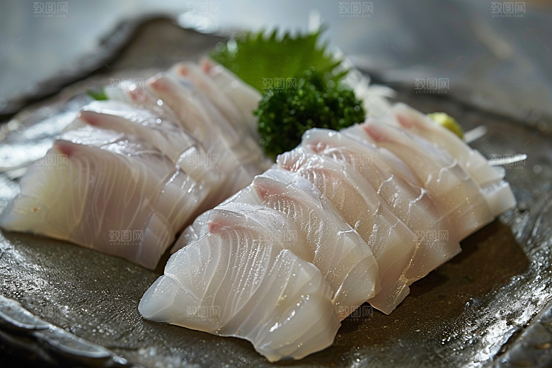 日料生鱼片美味海鲜摄影图