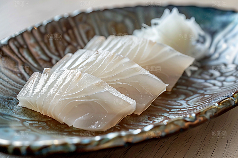 日料生鱼片美味高清摄影图