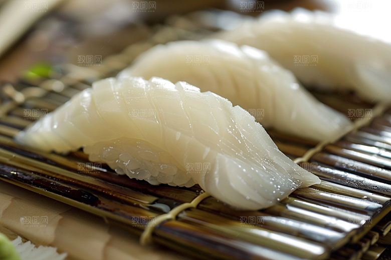 日料生鱼片美食美味摄影图