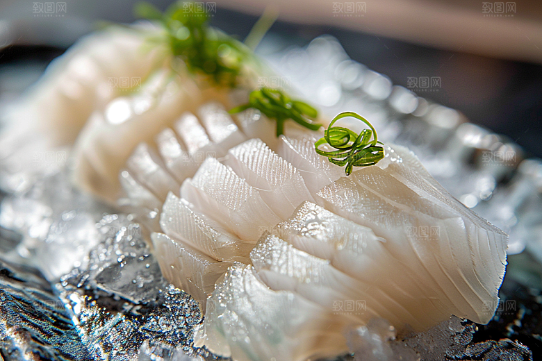 日料生鱼片美味海鲜摄影图