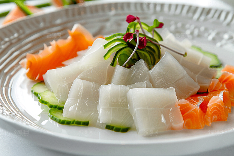 日料生鱼片高清美味摄影图
