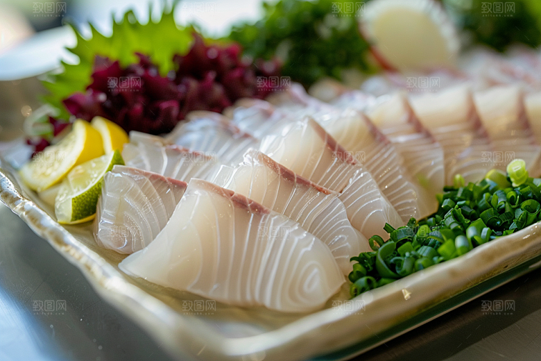 日料生鱼片海鲜美味摄影图