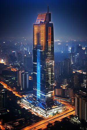 深圳城市风光经济特区都市摄影图