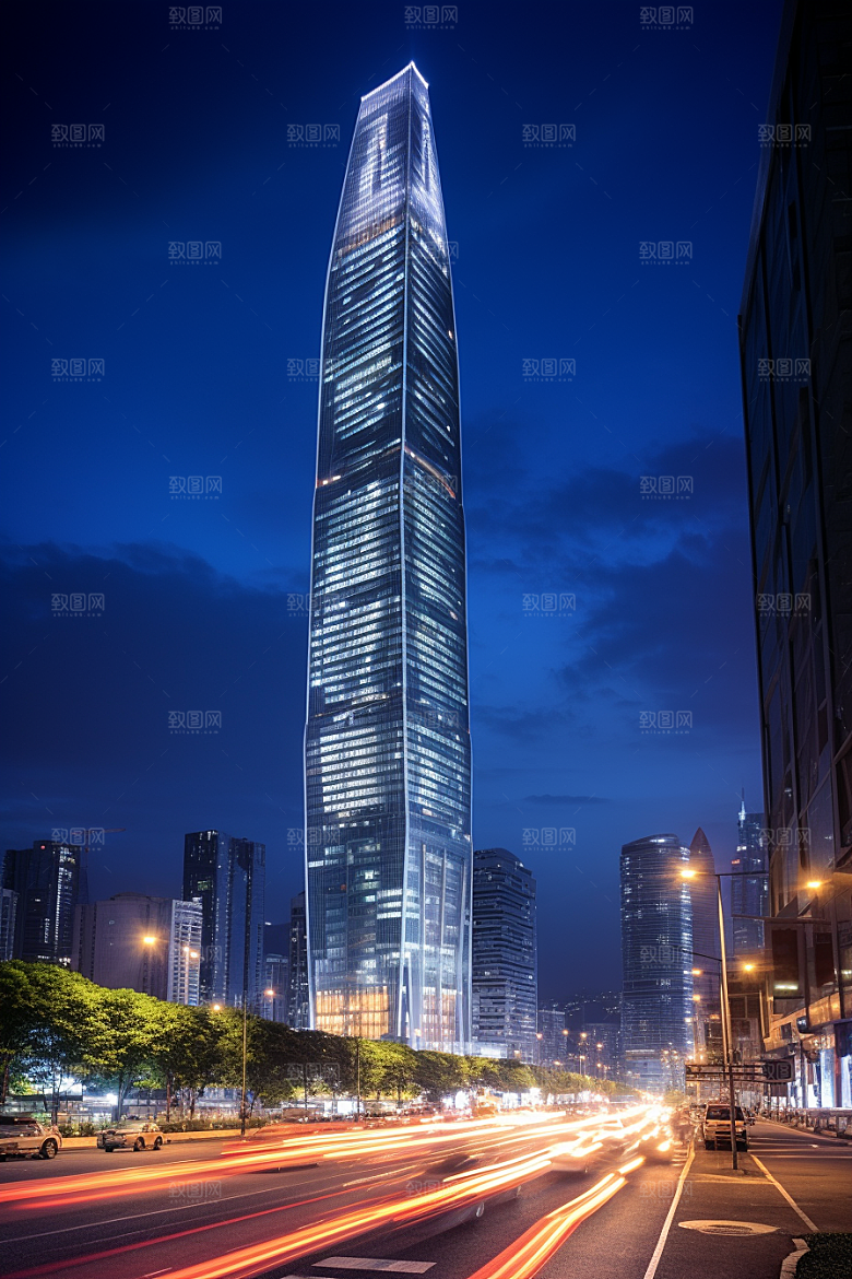 深圳城市风光风景经济特区摄影图