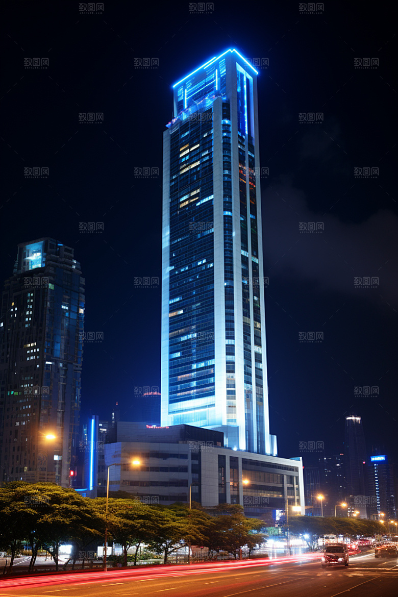 深圳城市风光高清地标摄影图