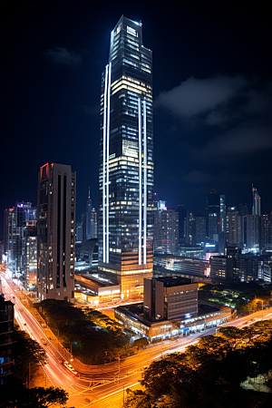 深圳城市风光旅游都市摄影图