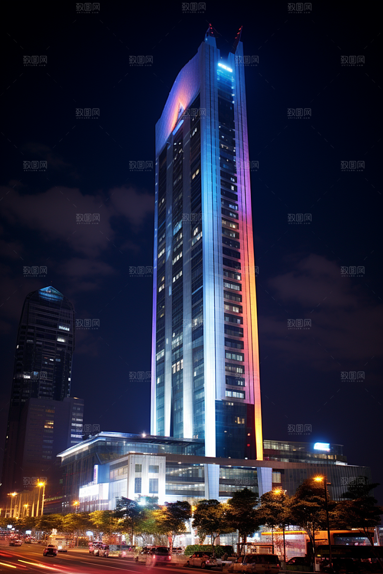 深圳城市风光景色地标摄影图