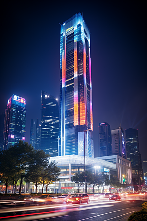 深圳城市风光现代化旅行摄影图