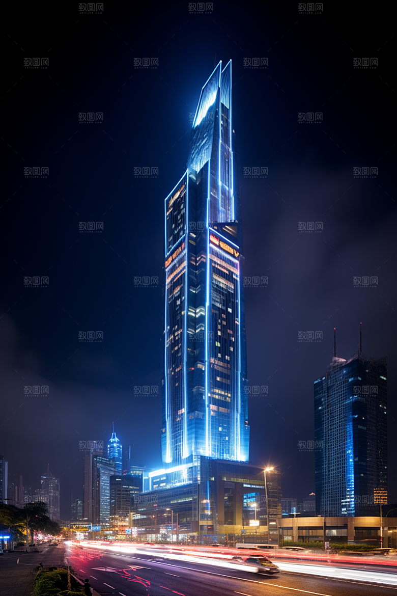 深圳城市风光旅行风景摄影图
