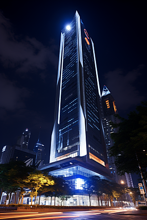 深圳城市风光旅游地标摄影图