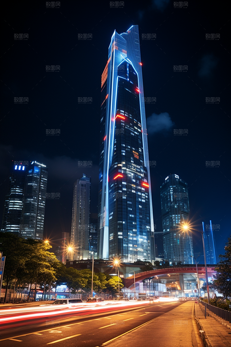 深圳城市风光旅行都市摄影图