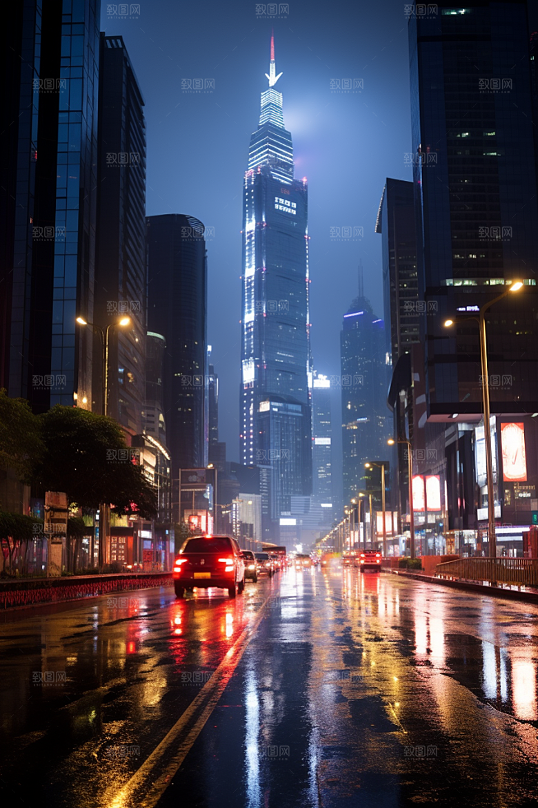 深圳城市风光都市旅行摄影图