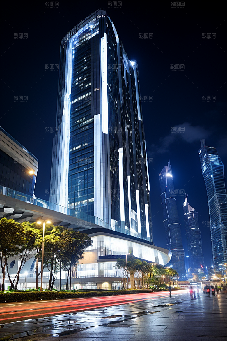 深圳城市风光高清都市摄影图