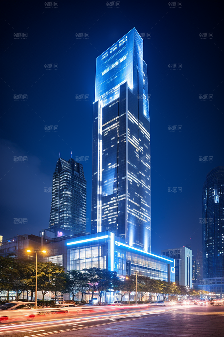 深圳城市风光风景都市摄影图