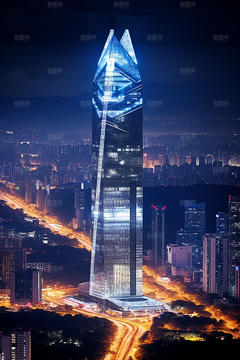 深圳城市风光旅游高清摄影图