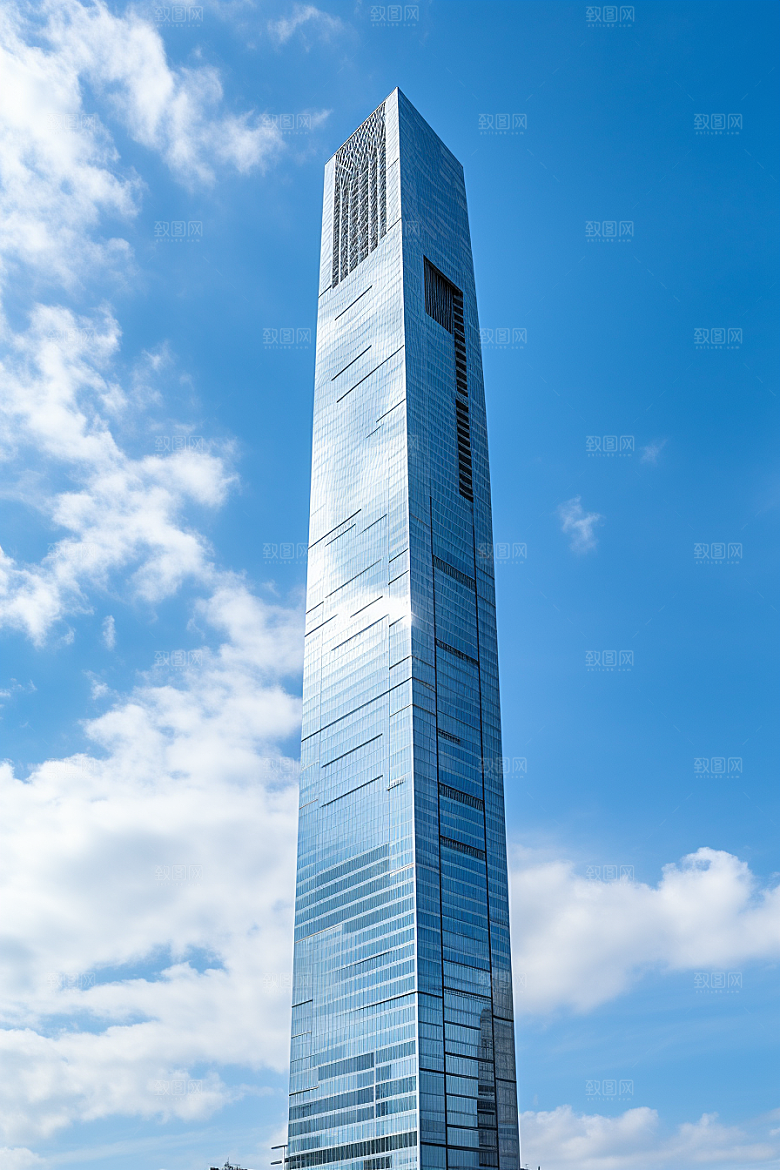 深圳城市风光现代化新城摄影图