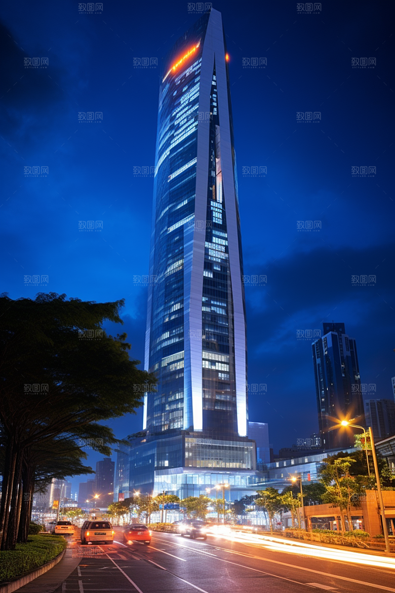 深圳城市风光地标旅游摄影图
