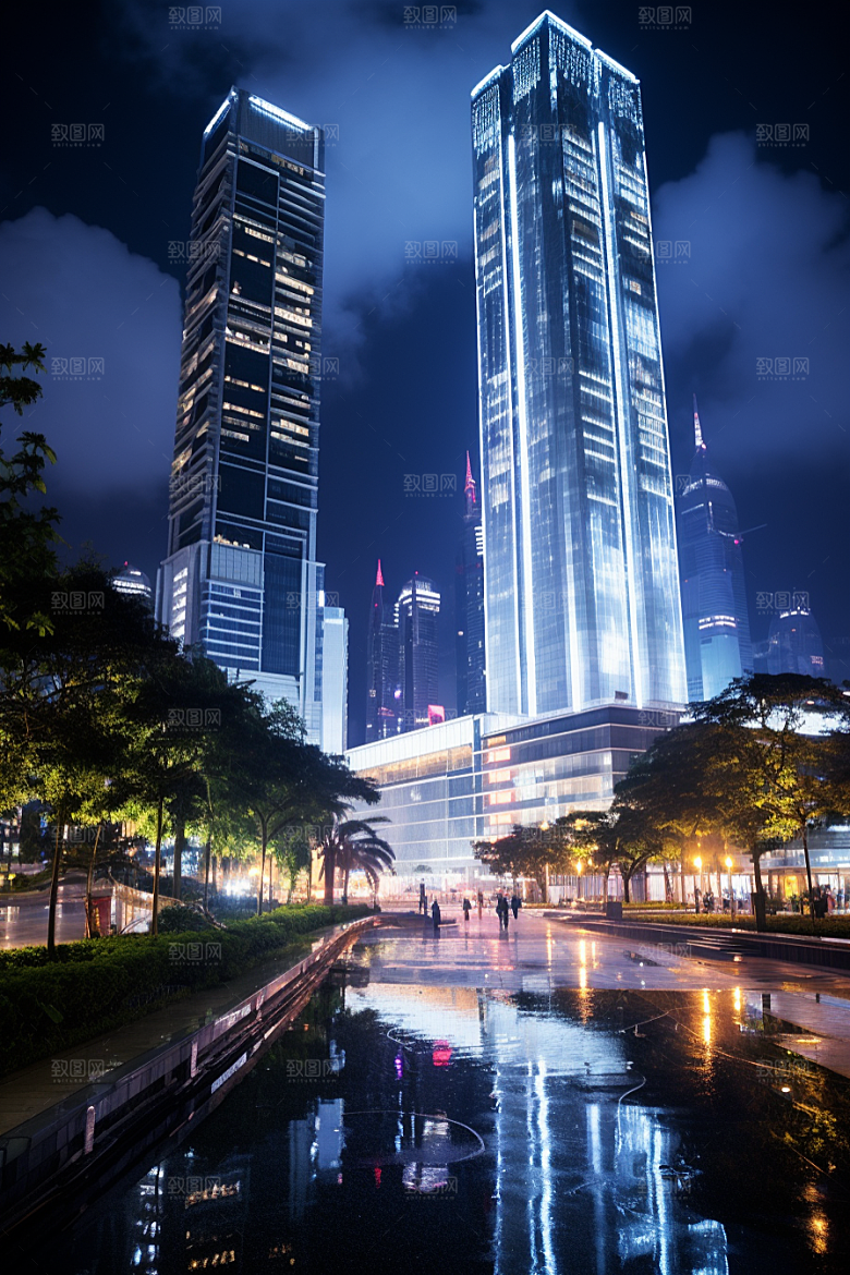 深圳城市风光景色风景摄影图