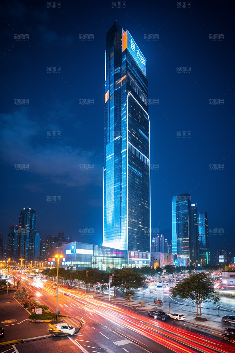 深圳城市风光地标国内游摄影图