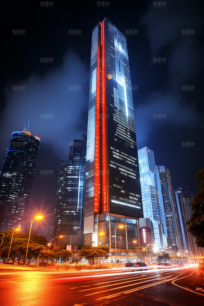 深圳城市风光都市经济特区摄影图
