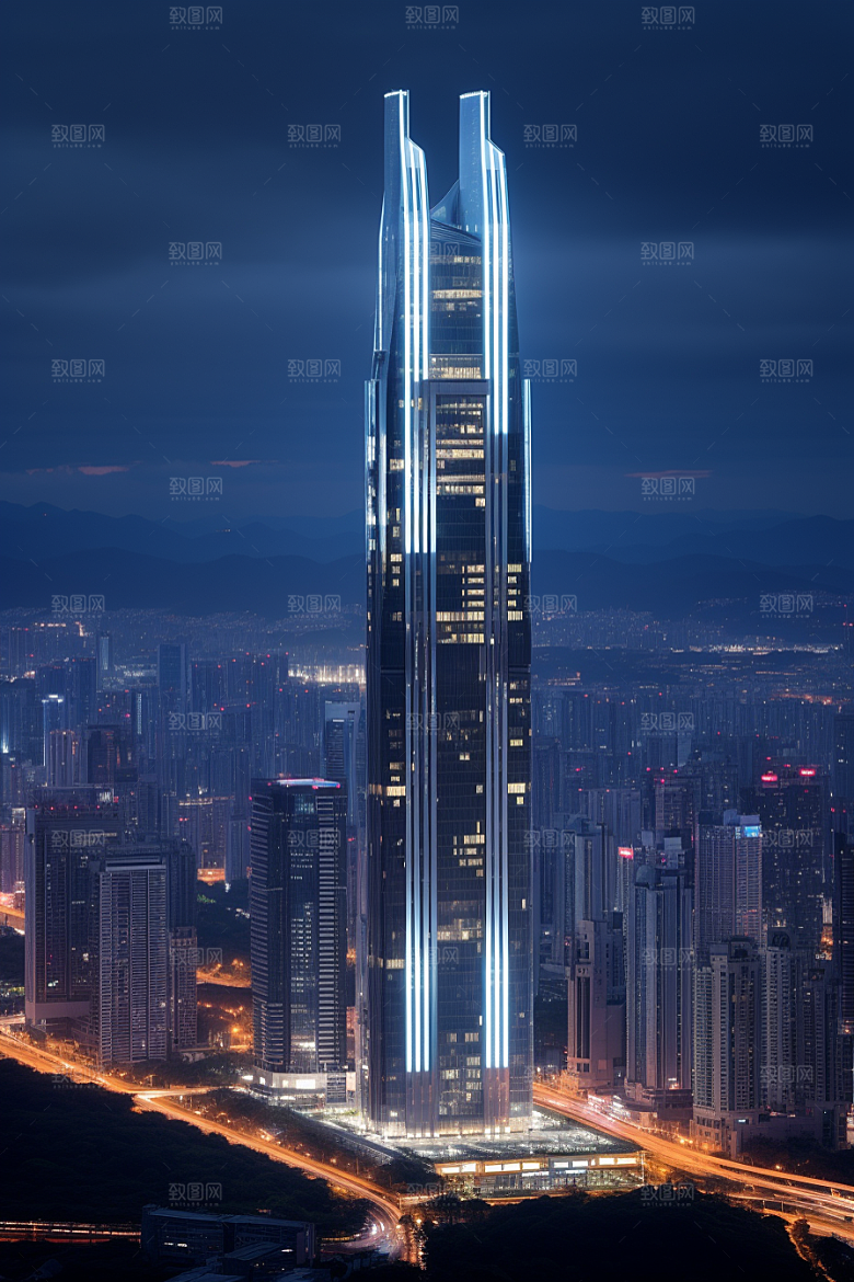 深圳城市风光景色经济特区摄影图
