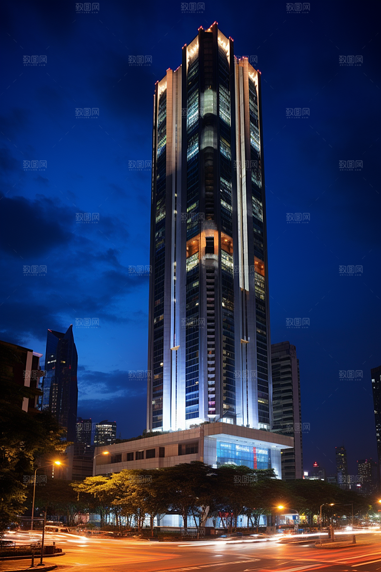 深圳城市风光高清景色摄影图