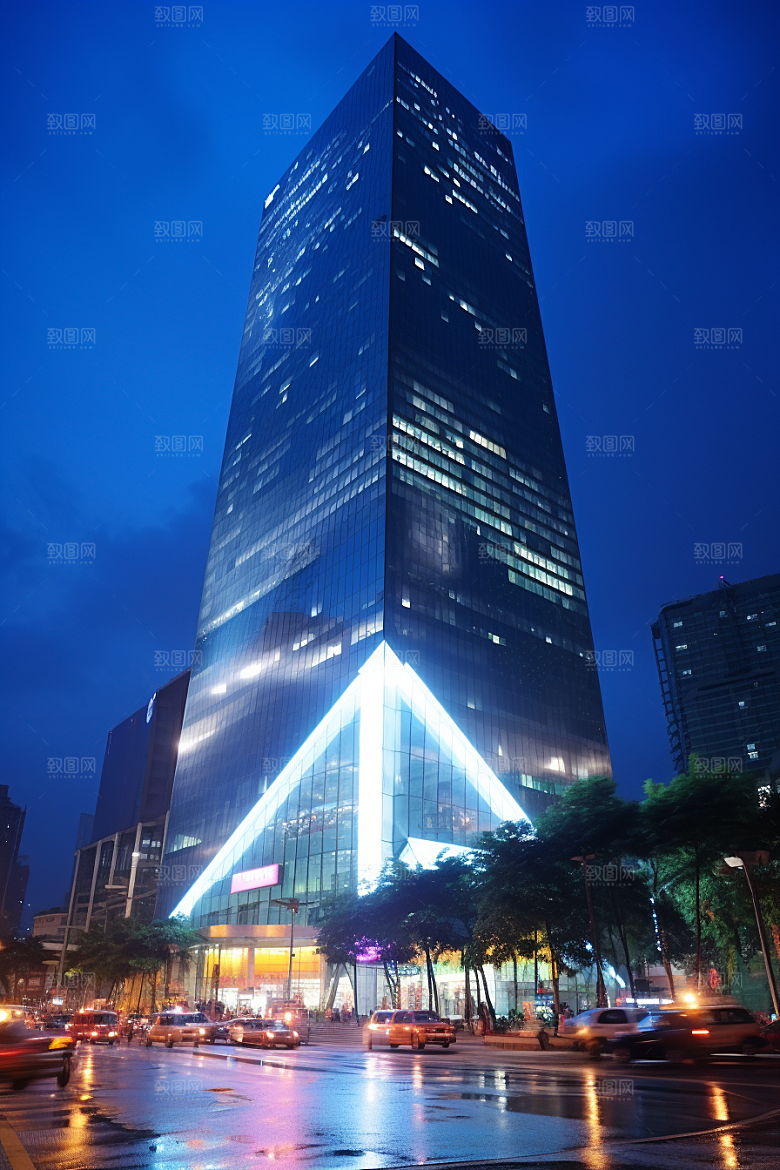 深圳城市风光景色地标摄影图