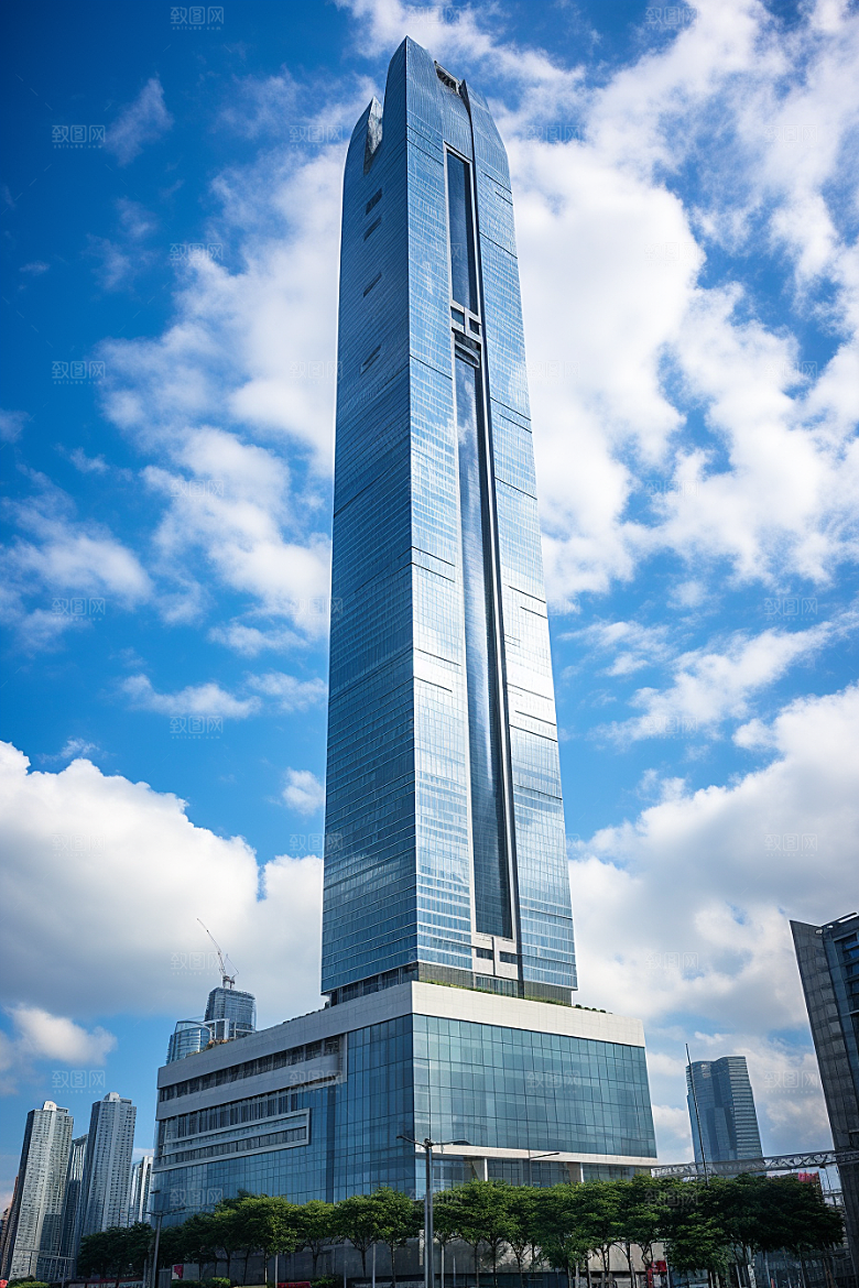 深圳城市风光新城风景摄影图