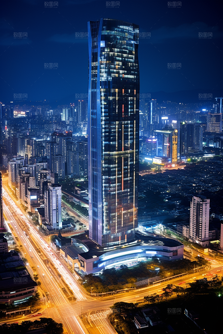 深圳城市风光景色经济特区摄影图