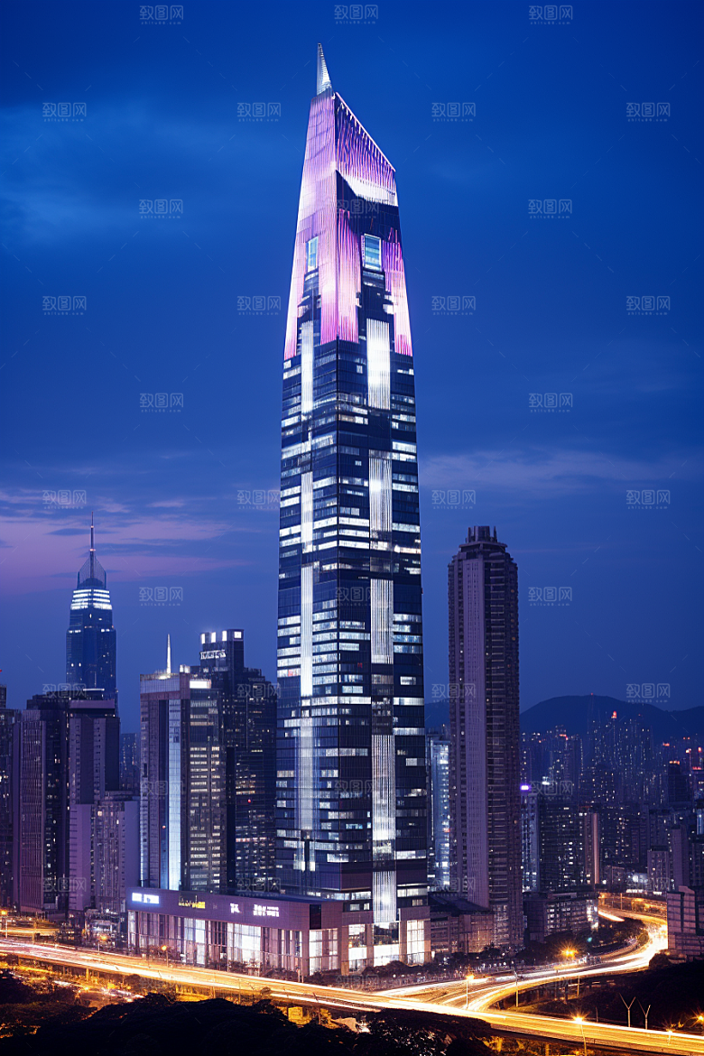 深圳城市风光国内游风景摄影图