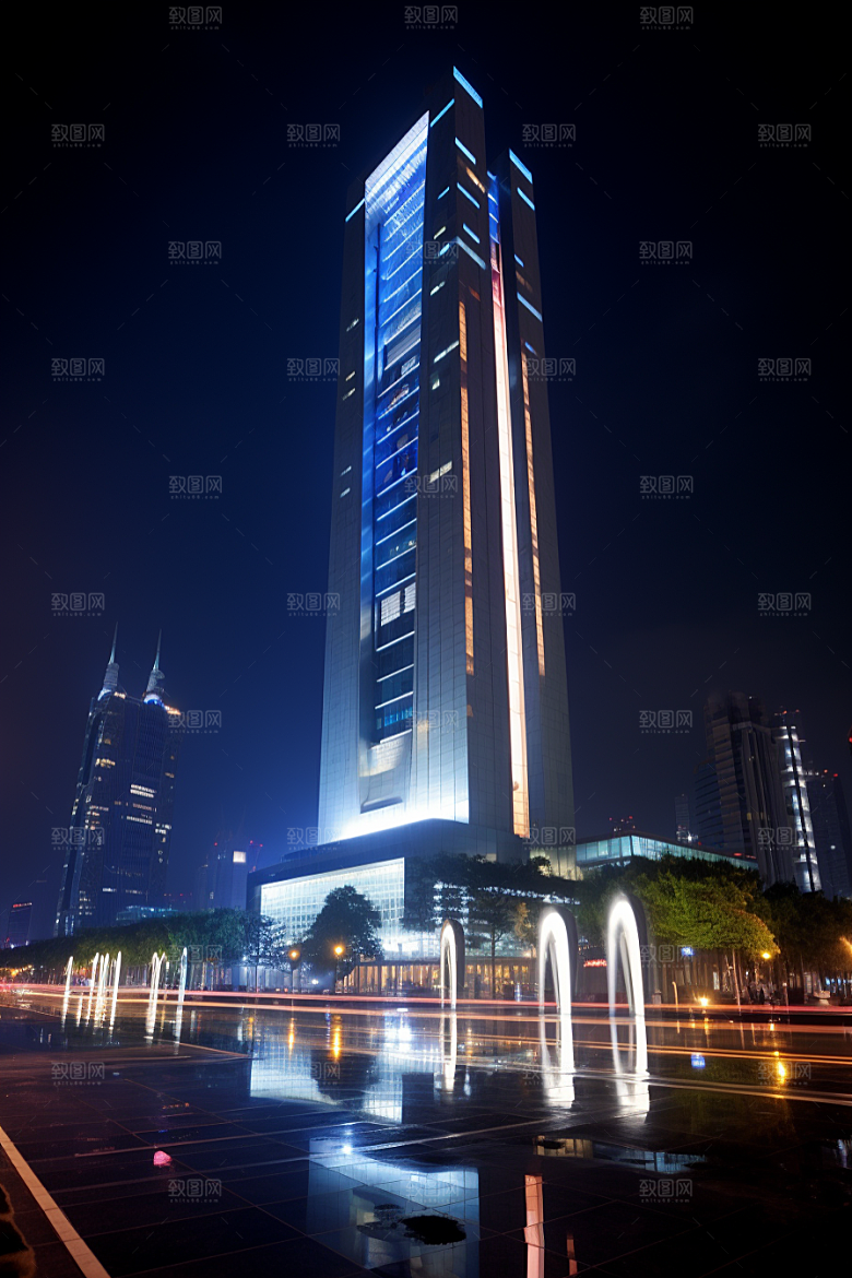 深圳城市风光景色都市摄影图