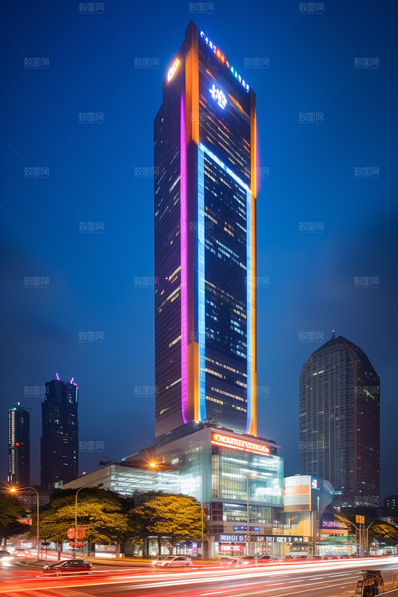 深圳城市风光国内游都市摄影图