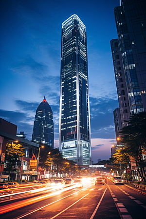 深圳城市风光地标旅游摄影图