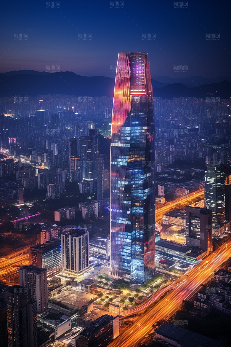 深圳城市风光高清国内游摄影图