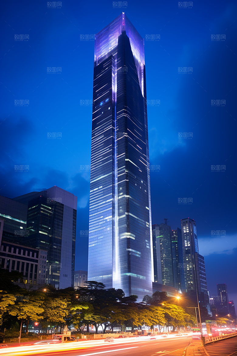 深圳城市风光旅游景色摄影图