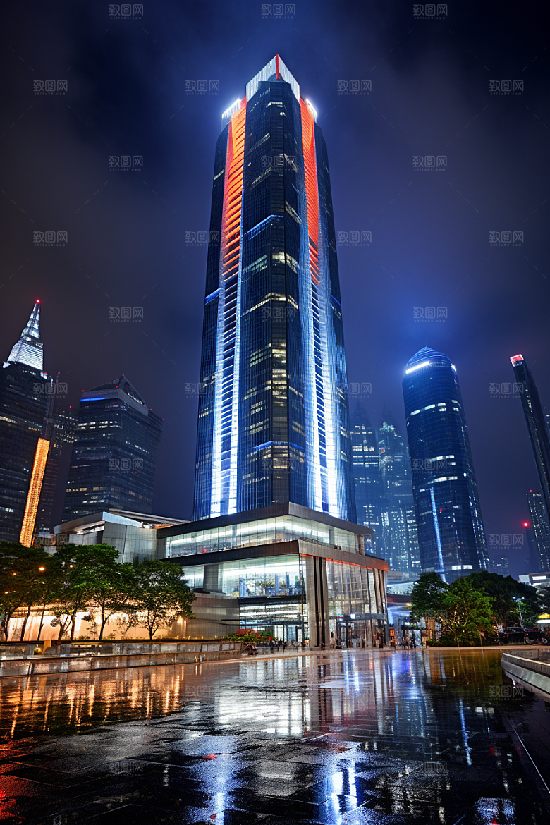 深圳城市风光景色新城摄影图