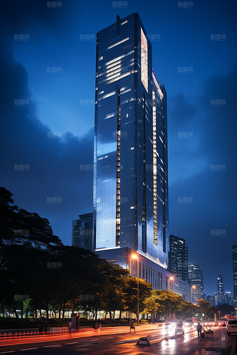深圳城市风光高清都市摄影图
