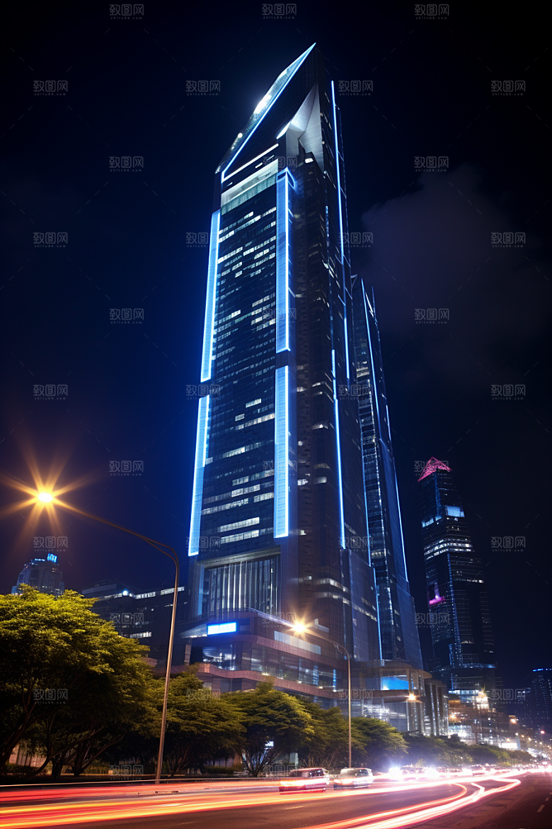深圳城市风光经济特区景色摄影图