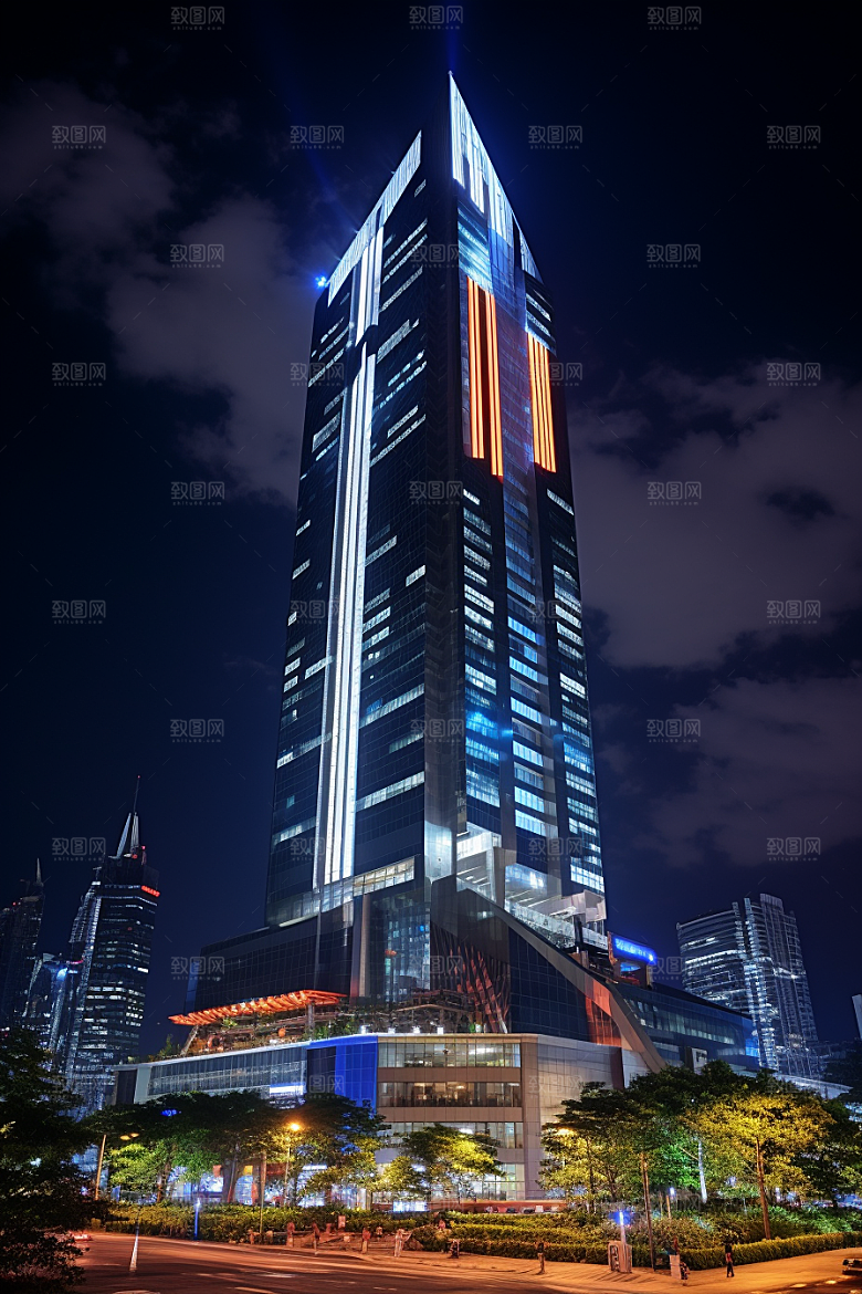 深圳城市风光旅行风景摄影图
