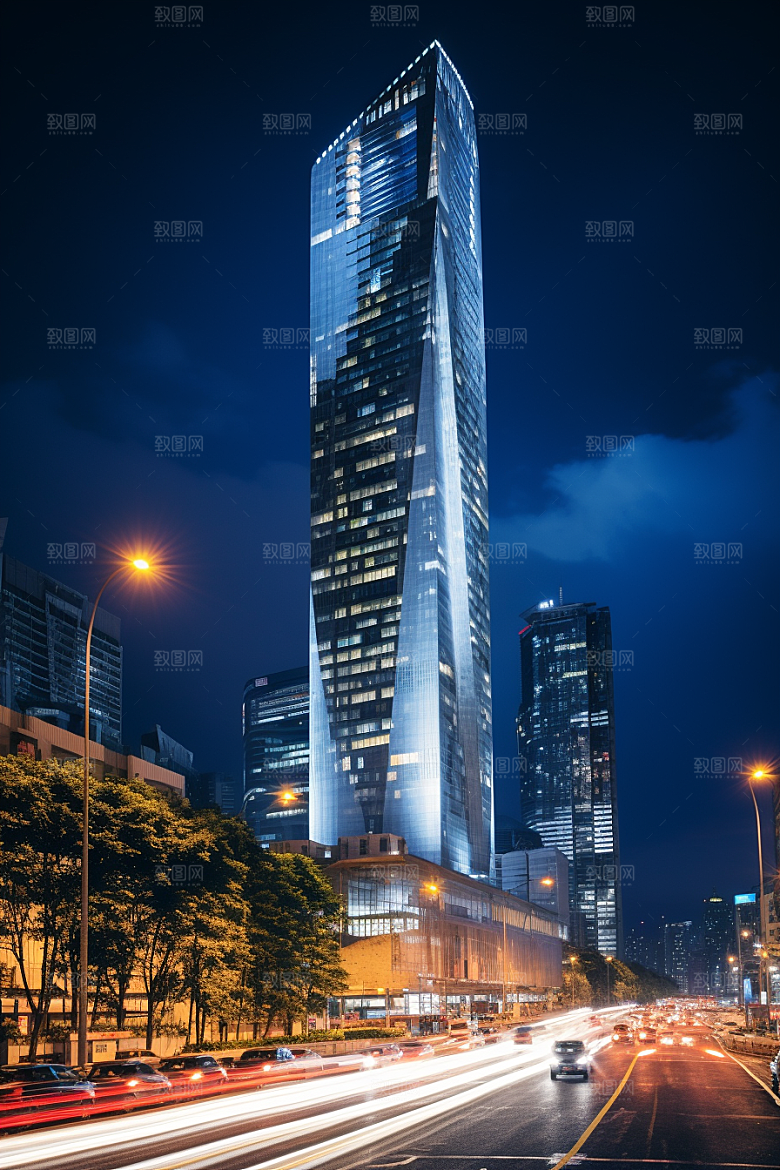 深圳城市风光旅行风景摄影图